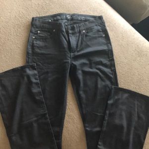 Women’s black seven jeans